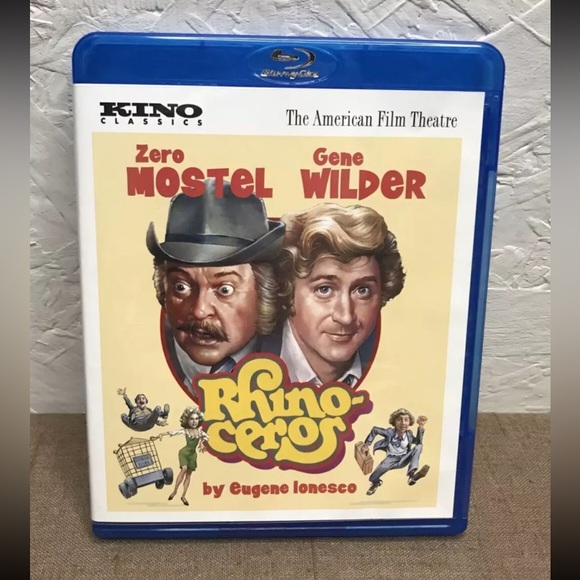 MINT DISC Rhinoceros (1974, Blu-ray, 2019) Gene Wilder KINO LORBER KINO CLASSICS - Picture 4 of 6